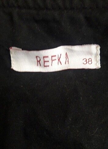 38 Beden siyah Renk Refka tesettür giyim