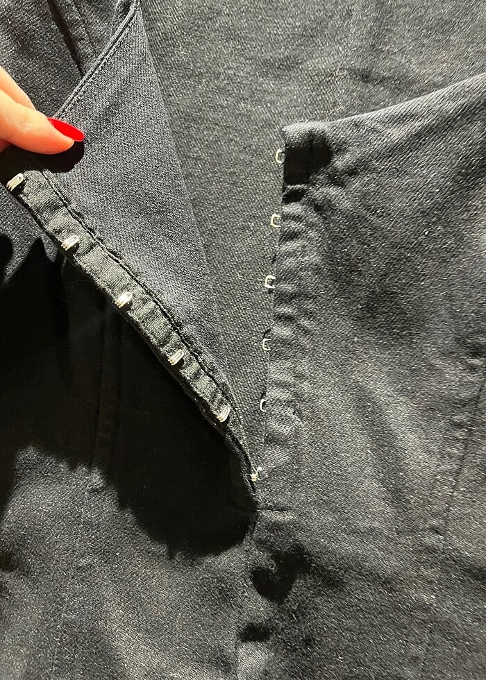 zara siyah elbise - Görsel 4