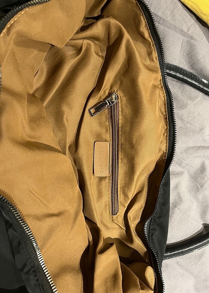 siyah kol çantası - Görsel 4