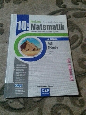 Beden 10. sınıf test kitabı