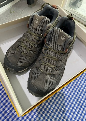 Merrell Gri Erkek Outdoor Ayakkabısı - Görsel 3