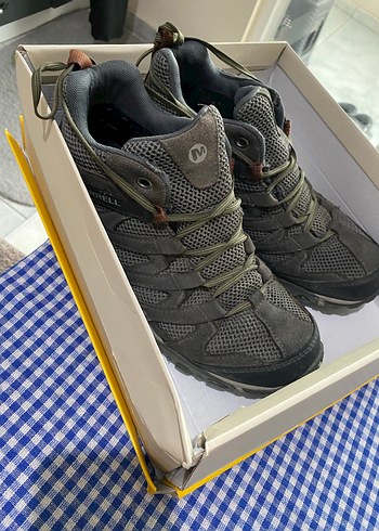 Merrell Gri Erkek Outdoor Ayakkabısı - Görsel 2