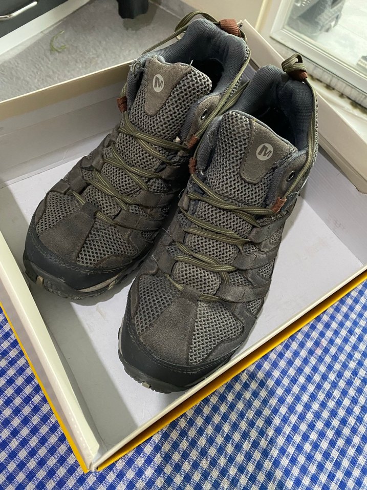 Merrell Gri Erkek Outdoor Ayakkabısı - Görsel 3