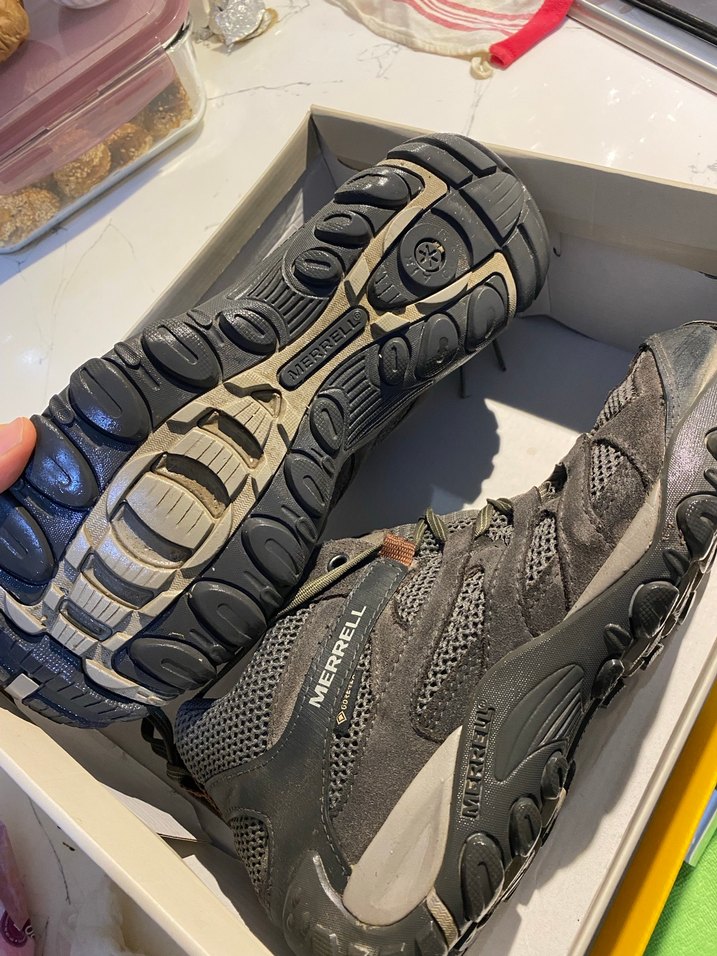 Merrell Gri Erkek Outdoor Ayakkabısı - Görsel 5