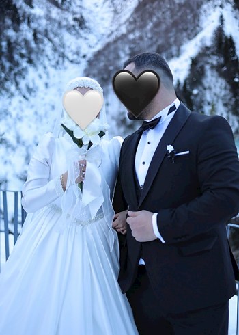 Korse modeli prenses Gelinlik - Görsel 5