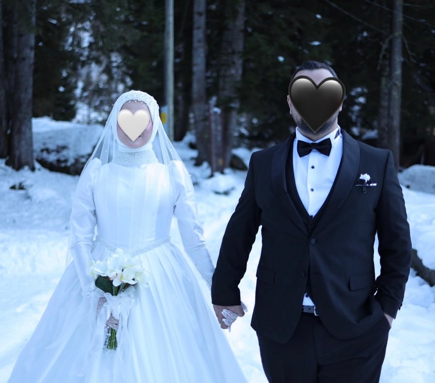 Korse modeli prenses Gelinlik - Görsel 4