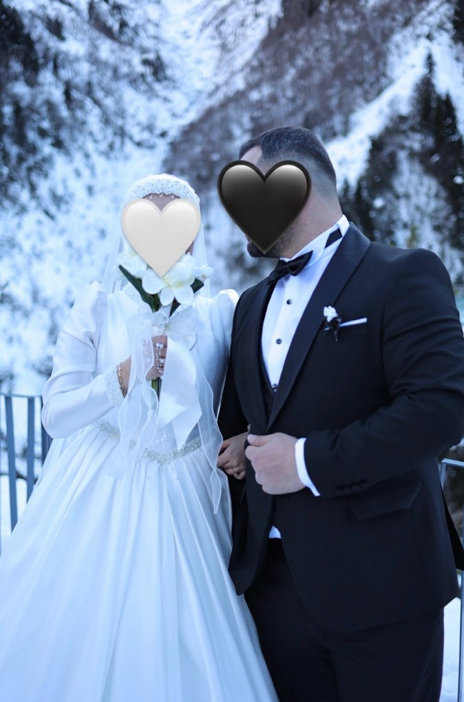 Korse modeli prenses Gelinlik - Görsel 5