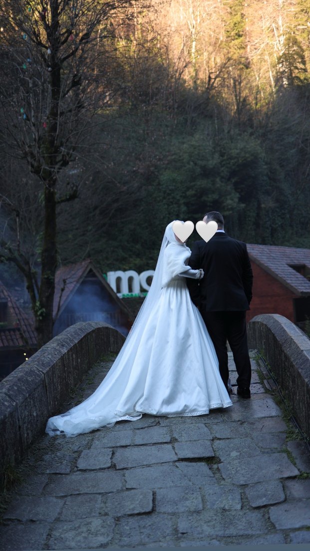 Korse modeli prenses Gelinlik - Görsel 2