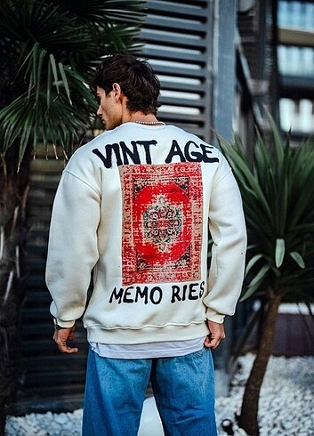 l Beden ??Ürün: Bisiklet Yaka Baskılı SweatShirt