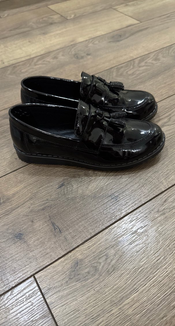 Erkek Çocuk Siyah Püsküllü klasik Ayakkabı - Görsel 2