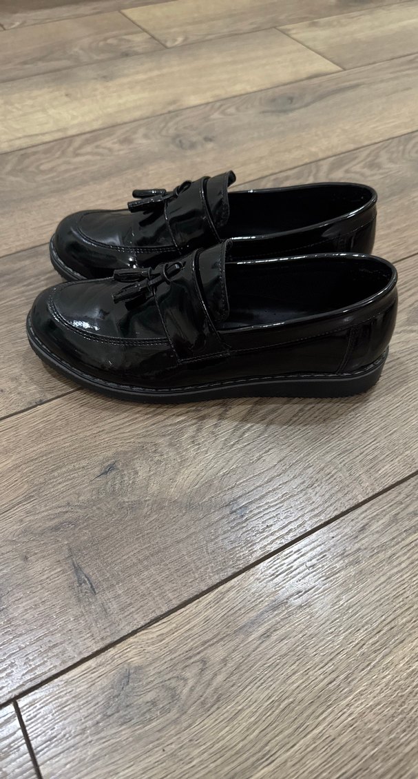 Erkek Çocuk Siyah Püsküllü klasik Ayakkabı - Görsel 3