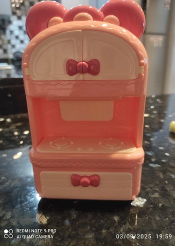 Pembe Pastel Renkli Çocuk Oyuncak Dolabı - Görsel 3