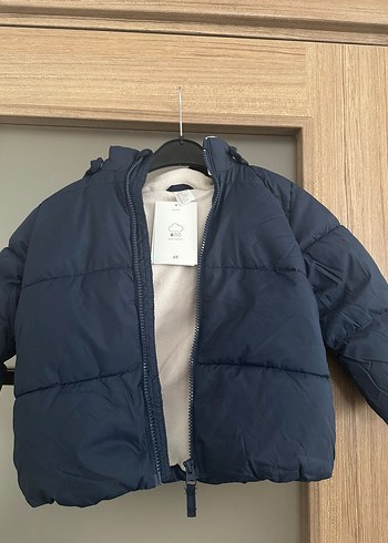 24-36 Ay Beden lacivert Renk H&M Çocuk Mont 2-3 Yaş
