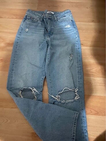 Yeni sezon mavi jeans mom jean