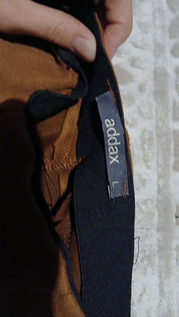 Kahverengi Kadın Pantolon - Görsel 2