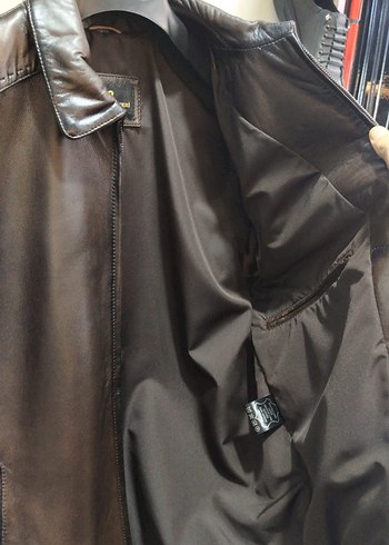 100% gerçek deri ceket - Görsel 2
