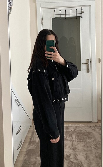 Siyah Kot Ceket - Görsel 2