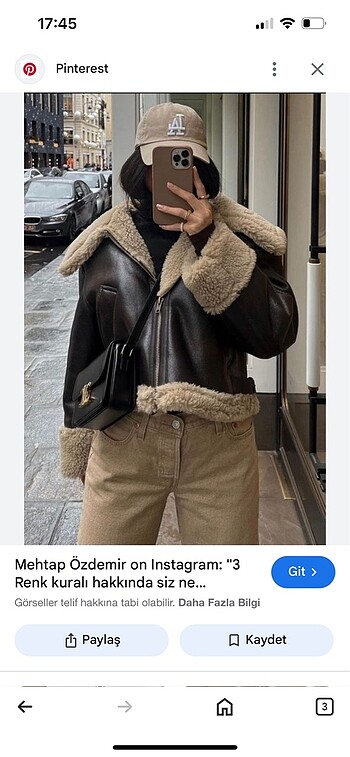 zara kürklü kahverengi ceket