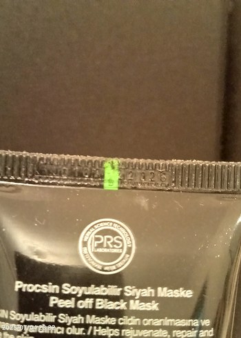 Procsin Aktif Karbon Siyah Maske 100 ml - Görsel 5