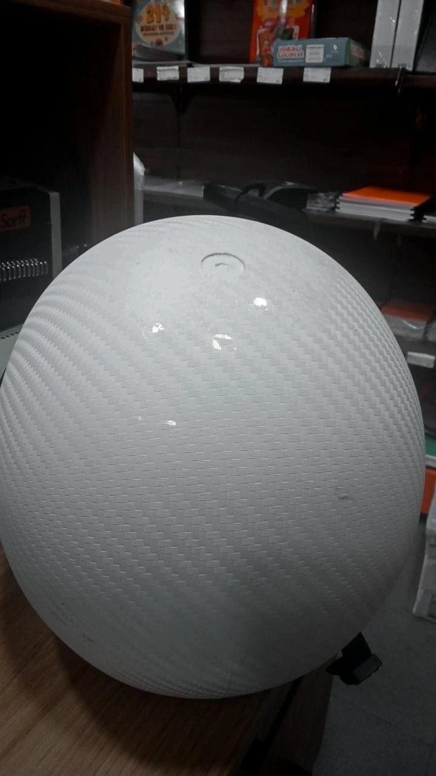 Diger Beyaz Parlak Biker Kask WGX - Görsel 5