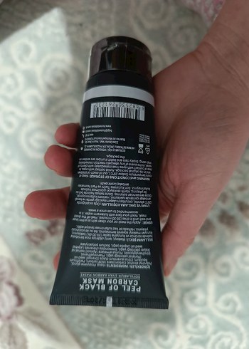 homm life Siyah Karbon Peeling Maskesi 100 ml - Görsel 2