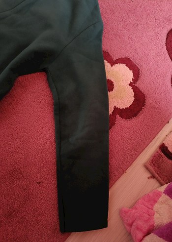 kadın Yeşil Uzun Kaban - Görsel 4