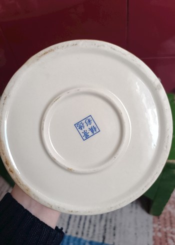 porselen teapot demlik örgü saplı - Görsel 5