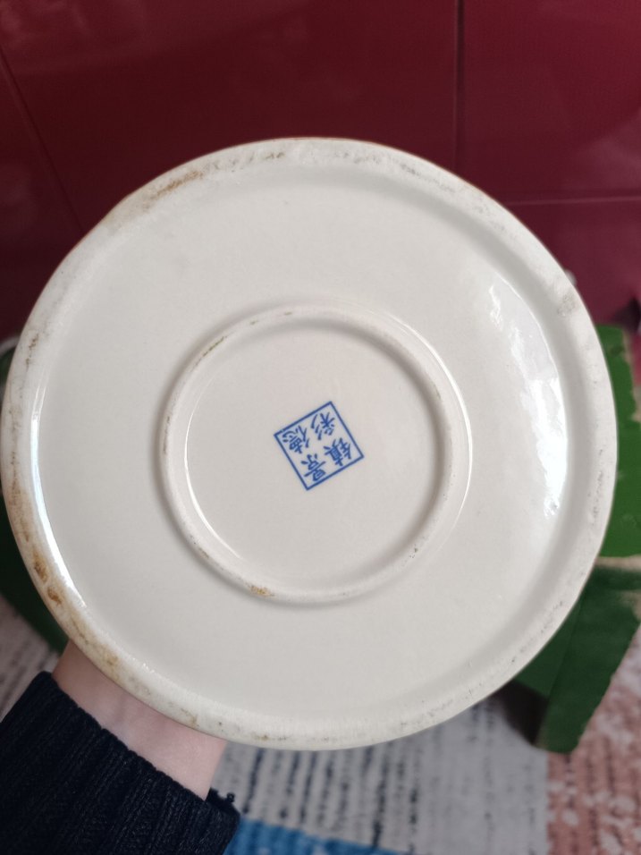 porselen teapot demlik örgü saplı - Görsel 5