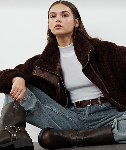 Trendyol & Milla peluş mont