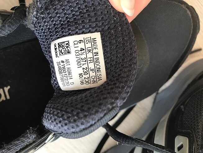 36 Beden gri Renk Spor ayakkabı unisex Adidas