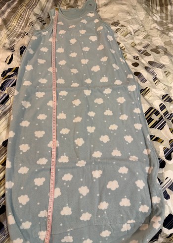 HM Baskılı Turkuaz Desenli Uyku Tulumu 12-18 ay - Görsel 4