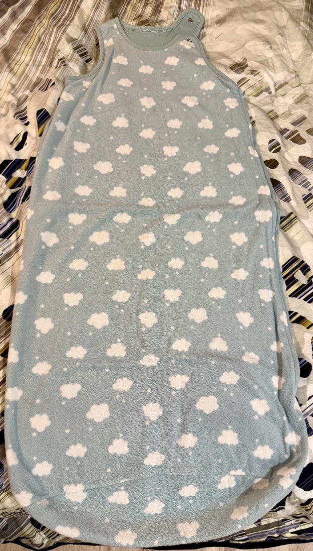 HM Baskılı Turkuaz Desenli Uyku Tulumu 12-18 ay - Görsel 2