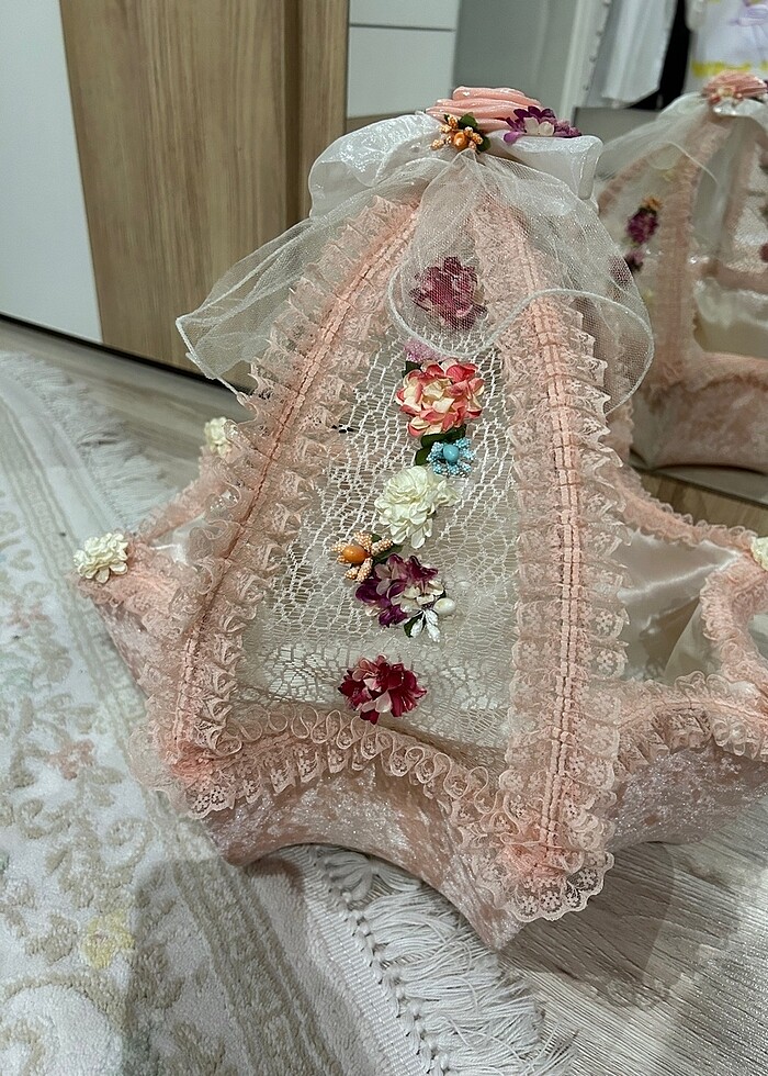 Kına sepeti ve tepsisi - Görsel 5