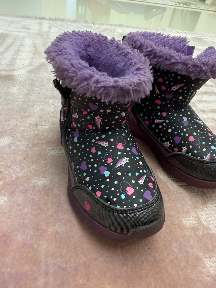 Kız Çocuk Mor Bağcıksız Bot - Görsel 5