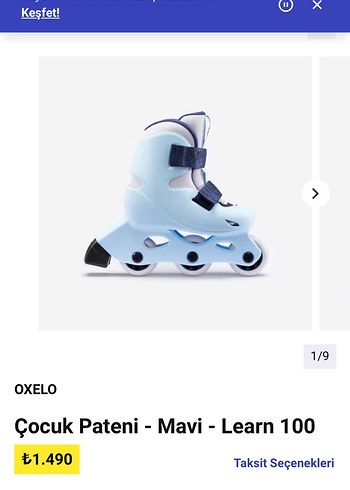 Çocuk paten 26-28 numara - Görsel 6