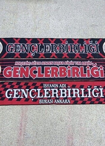 Gençlerbirligi taraftar atkı adet fiyatıdır 