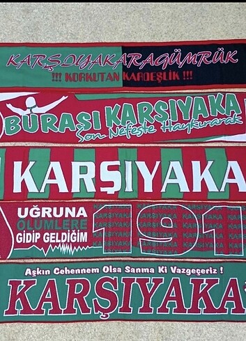 Karşıyaka taraftar atkı adet fiyatıdır 