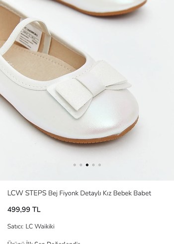 LC Waikiki Pembe Fiyonklu Kız Babet Ayakkabı