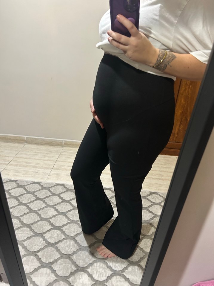 Siyah Günlük Hamile Pantolonu - Görsel 2