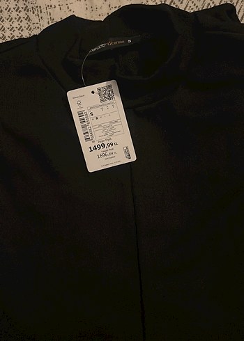 Kahverengi Midi Yüksek Yakalı Kadın Elbise - Görsel 7