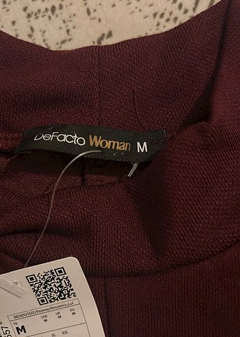 Kahverengi Midi Yüksek Yakalı Kadın Elbise - Görsel 6