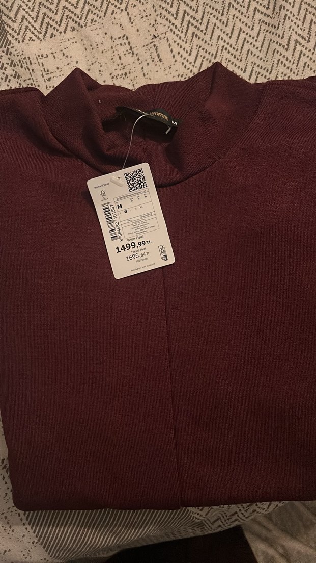 Kahverengi Midi Yüksek Yakalı Kadın Elbise - Görsel 5