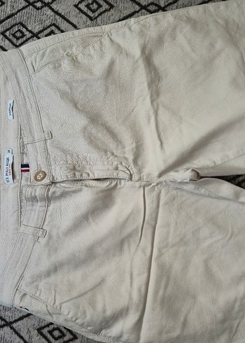 U.S Polo Assn. U.S. Polo Assn. Erkek Gri Midi Pantolon