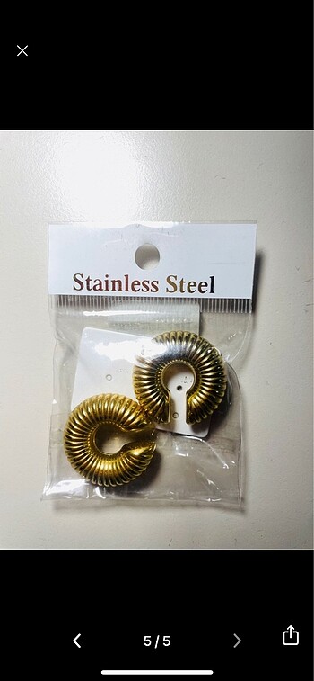  Beden Earcuff Çelik