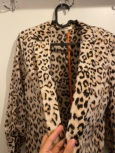 Koton Koton leoparlı ceket