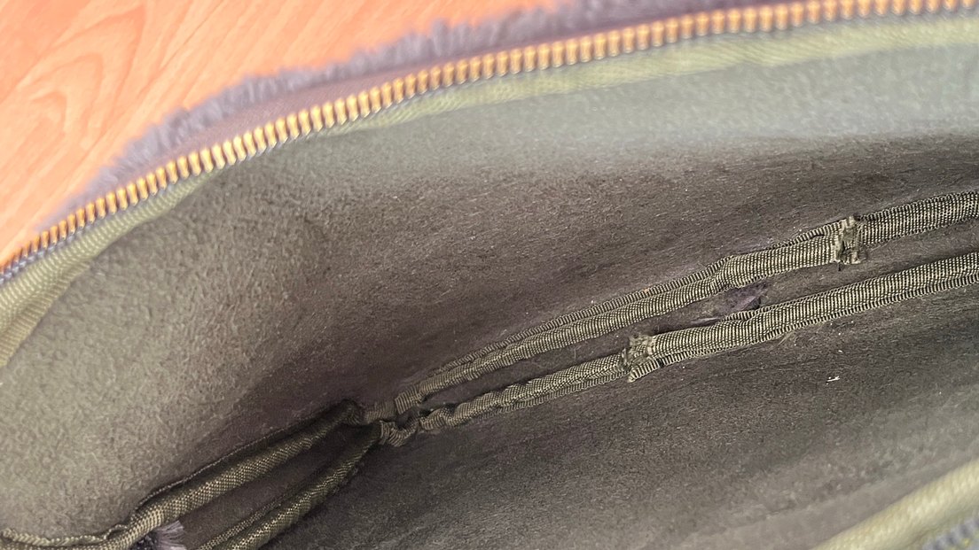 Gri Peluş Kadın Laptop Çantası - Görsel 3