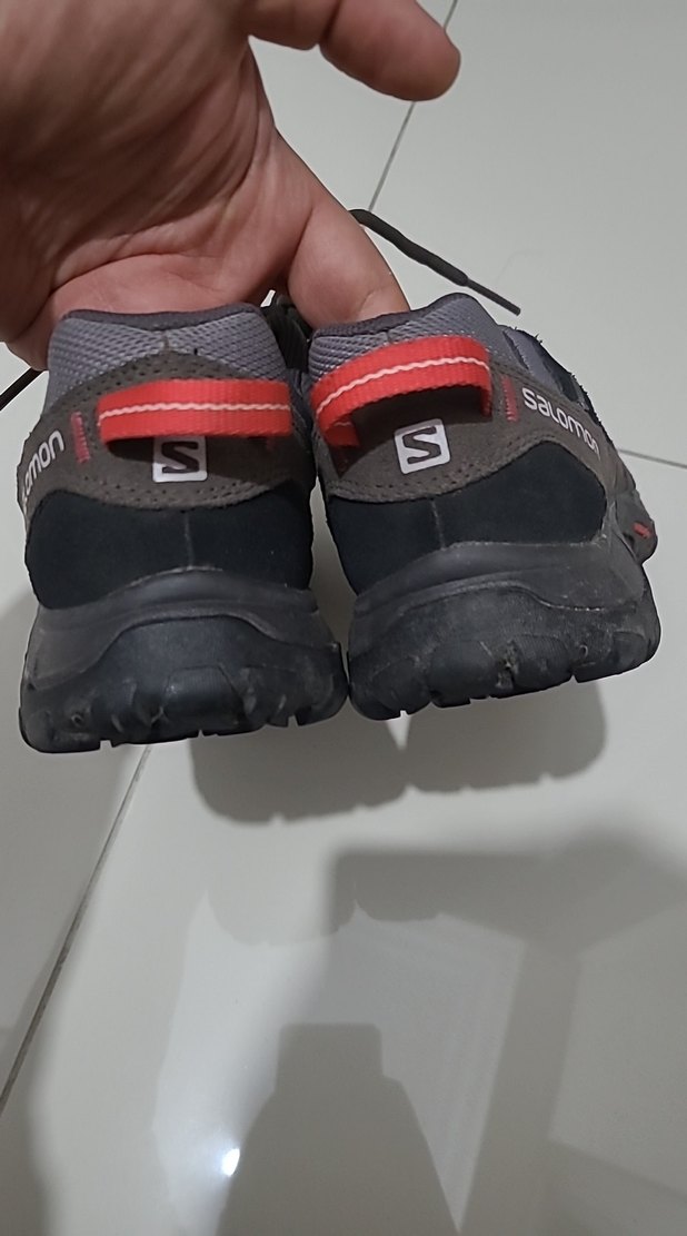 Salomon Gri Outdoor Erkek bayan Ayakkabı 38 numara - Görsel 3