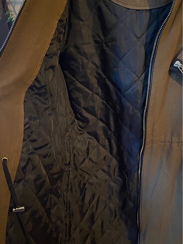 Koton Haki Kapüşonlu Parka - Görsel 5