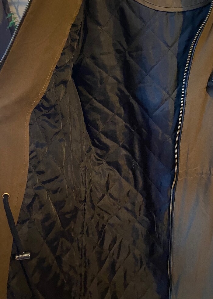 Koton Haki Kapüşonlu Parka - Görsel 5