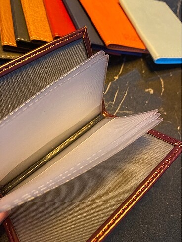 Deri Kapaklı Kartlıklar - Görsel 3